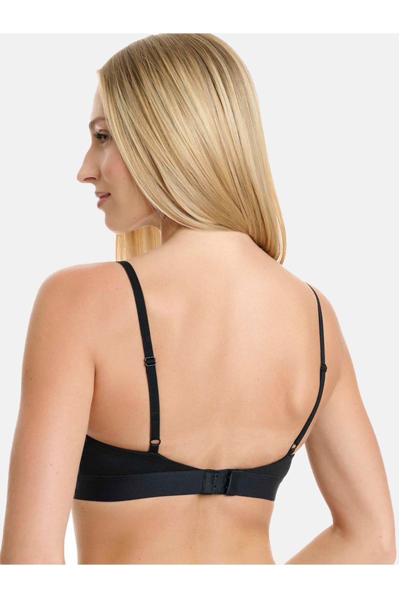Cotton bra with elastic and light padding WALK W2252-1 Cotton bra with elastic and light padding WALK W2252-1