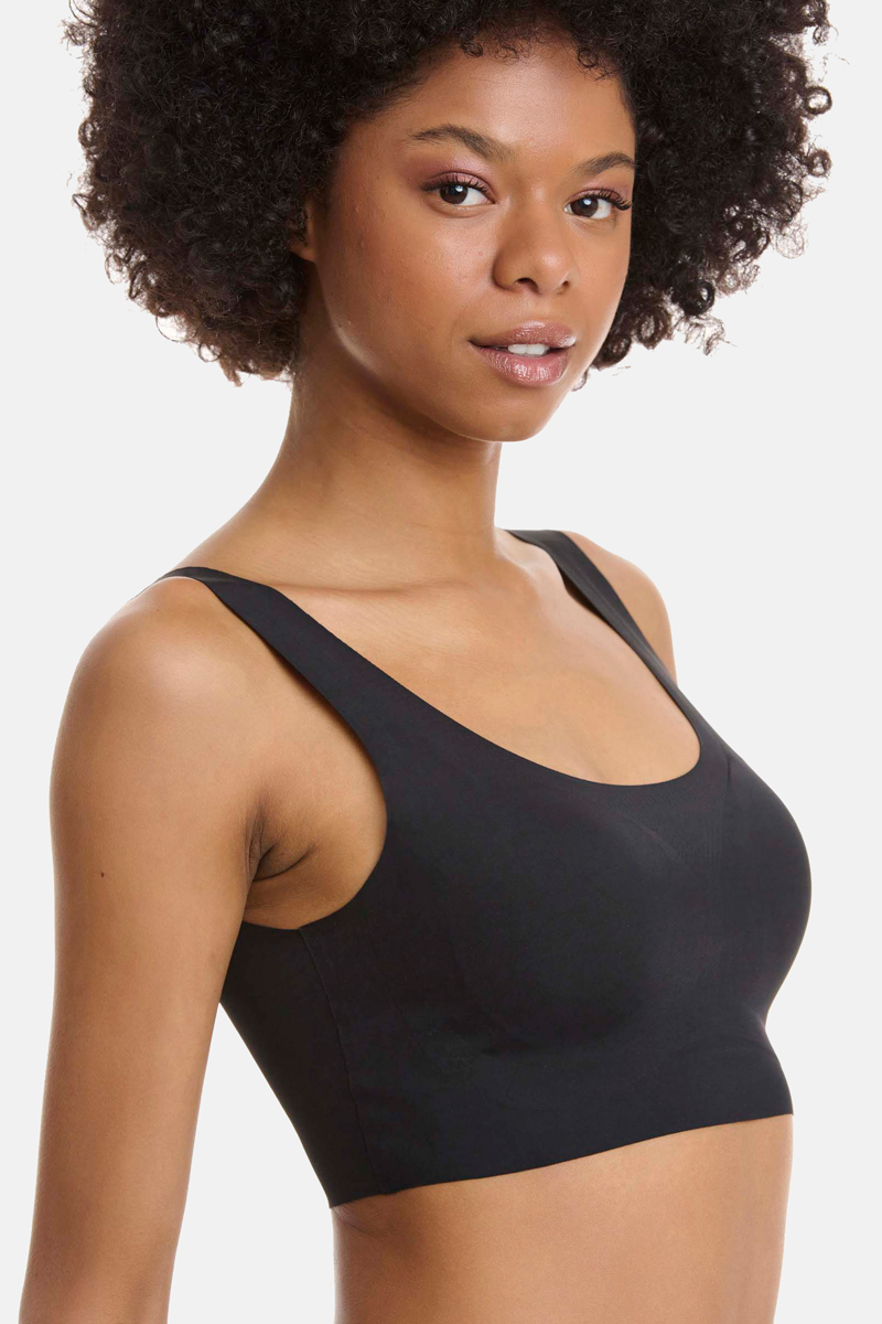 Sports bra Laser Cut WALK Black W2270_02 Sports bra Laser Cut WALK Black W2270_02