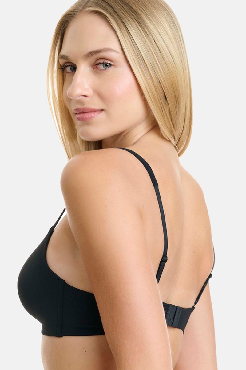 SEAMLESS BRA WITHOUT UNDERWIRE WALK W2271_02 BLACK