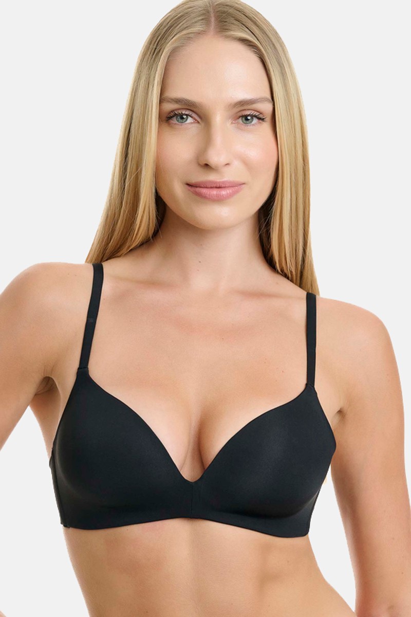 SEAMLESS BRA WITHOUT UNDERWIRE WALK W2271_02 BLACK