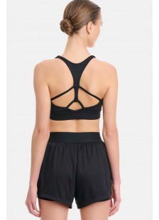 Sports shorts with inner leggings WALK 915-1 BLACK Sports shorts with inner leggings WALK 915-1 BLACK