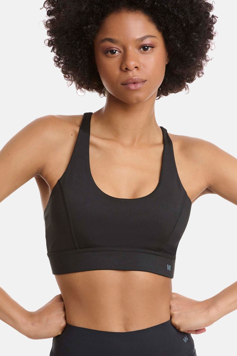 Sport-Bustier WALK W952_02 Schwarz
