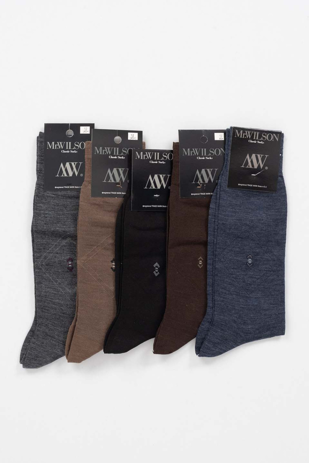 Herrensocken aus Wolle Casual Wilson