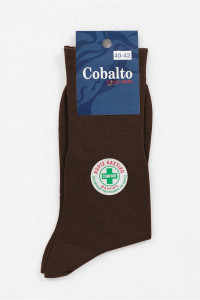 Wollsocken ohne Gummizug COBALTO 5501