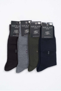 Herrensocken aus Wolle Casual Wilson