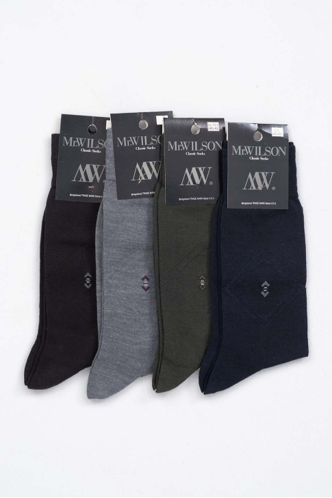 Herrensocken aus Wolle Casual Wilson