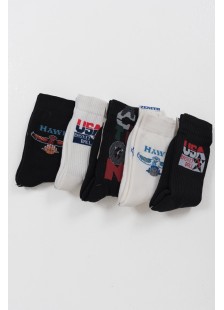 Kids Sports Socks ZENITH 5 Pack 2021-1 Kids Sports Socks ZENITH 5 Pack 2021-1
