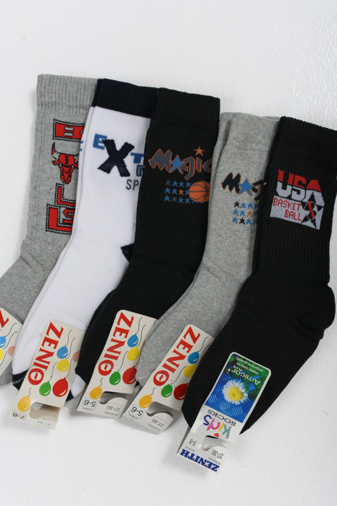 Kinder-Sport-Socken ZENITH 5er-Pack 2021-5