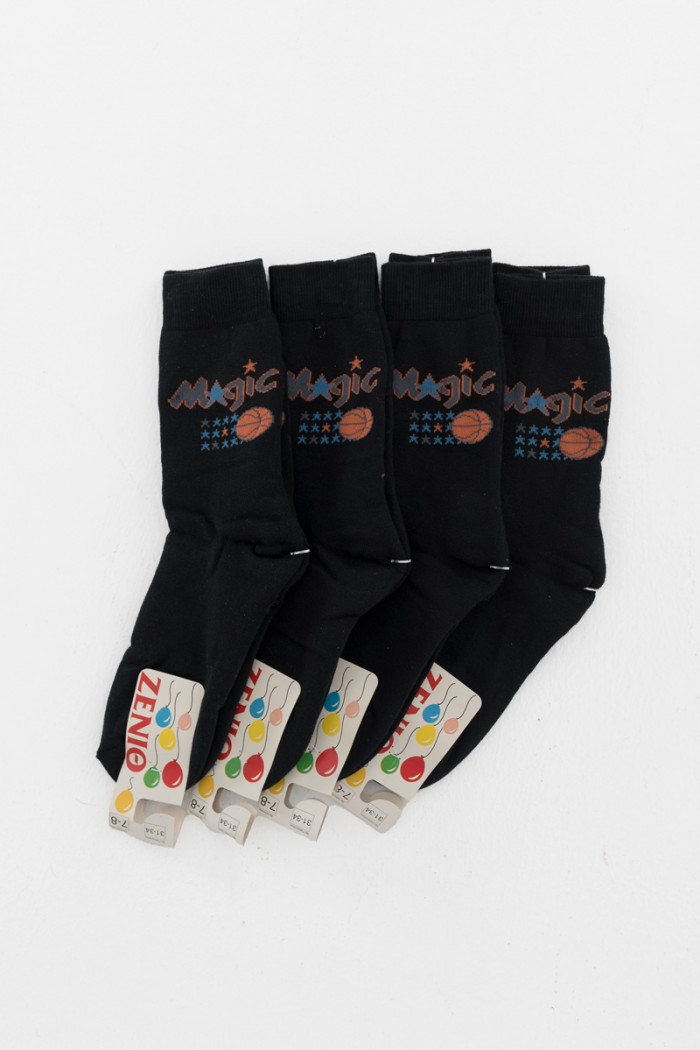 Kids Sports Socks ZENITH 4 Pack 090