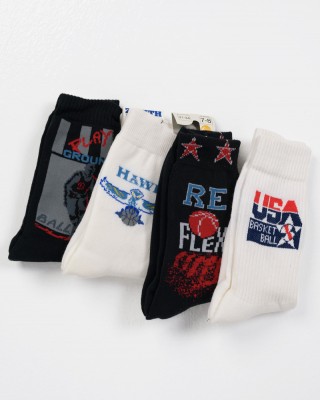 Kinder-Sport-Socken ZENITH 4er-Pack 91