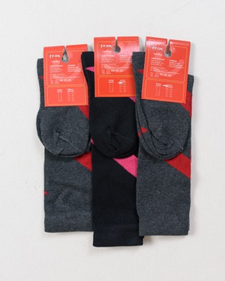 Baumwollsocken TRAX 3er Pack Combo 02501-2