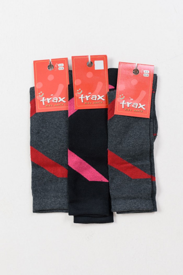 Cotton socks TRAX 3 Pack Combo 02501-2