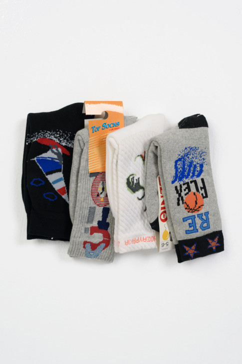 Kinder-Sport-Socken ZENITH 4er-Pack 90