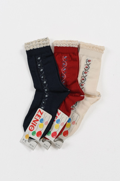 Baumwollsocken ZENITH 3er Pack Combo 9153