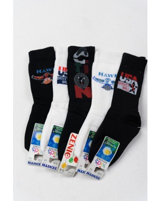 Kids Sports Socks ZENITH 5 Pack 212