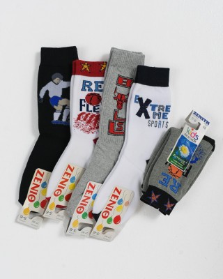 Kinder-Sport-Socken ZENITH 5er-Pack 2021-6