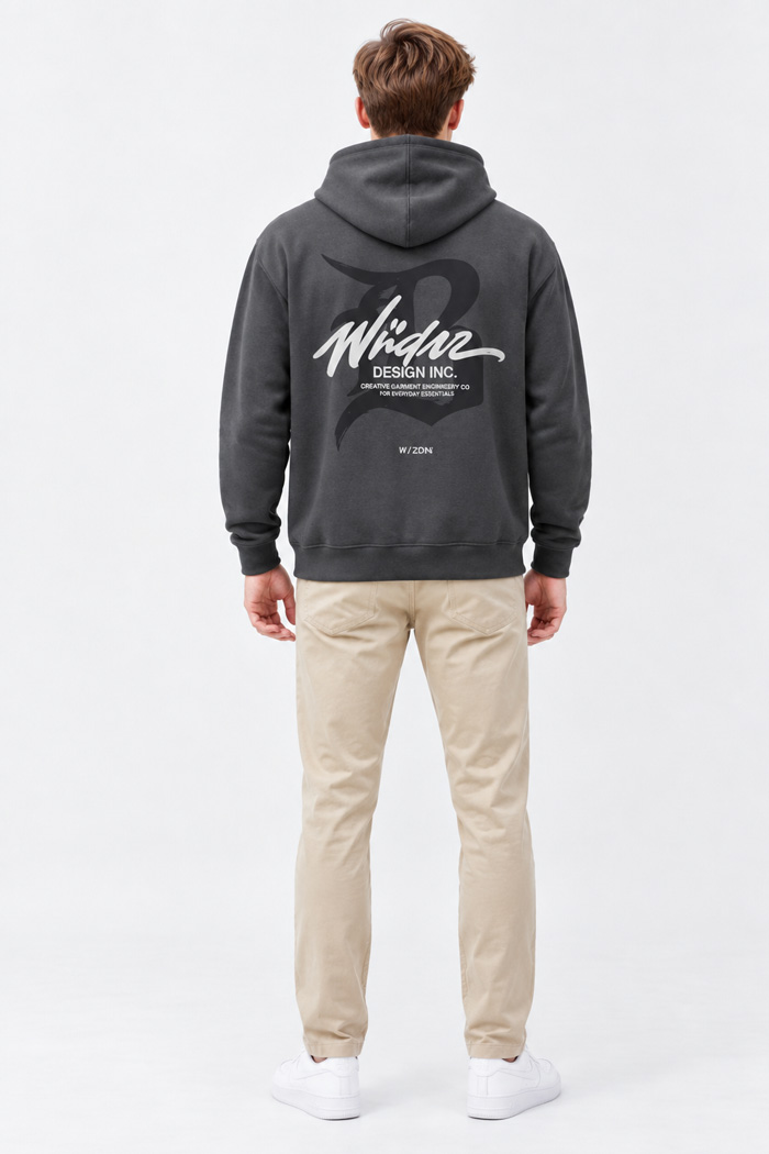 SEVENSTAR LF-231 men's half-zip hooded sweatshirt