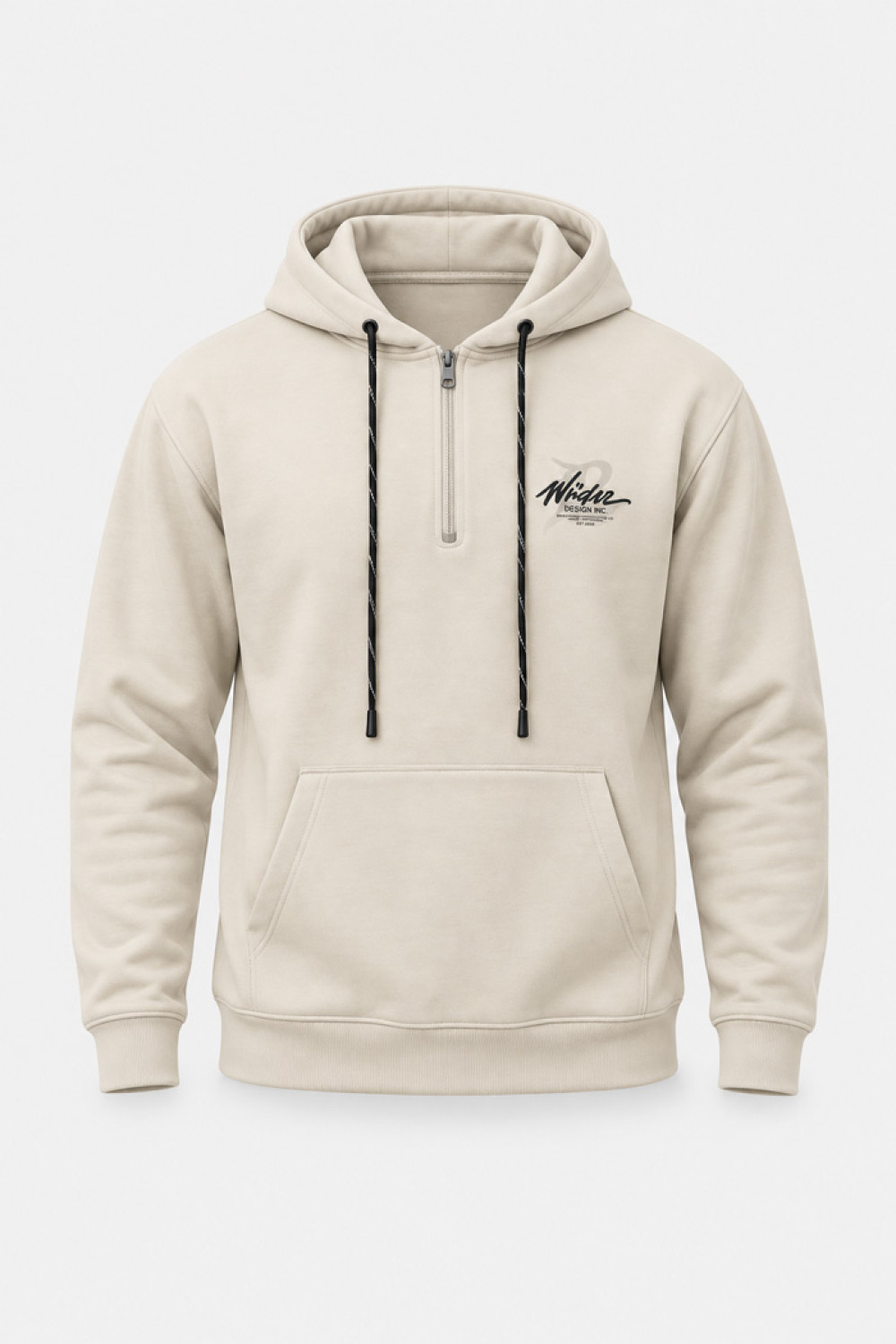 SEVENSTAR LF-231 men's half-zip hooded sweatshirt