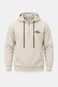 SEVENSTAR LF-231 men's half-zip hooded sweatshirt