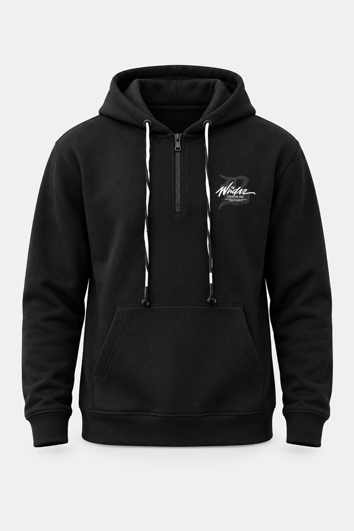 SEVENSTAR LF-231 men's half-zip hooded sweatshirt