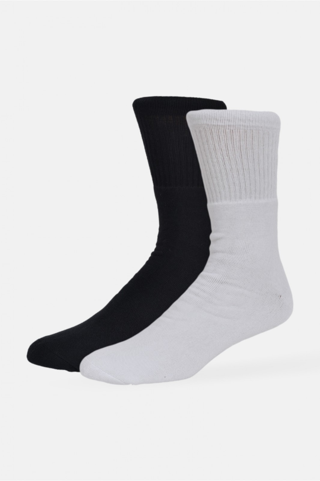 Plain Socks in black and white AMPO