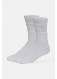 Einfarbige Socken in schwarz und weiß AMPO