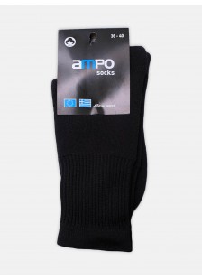 Plain Socks in black and white AMPO