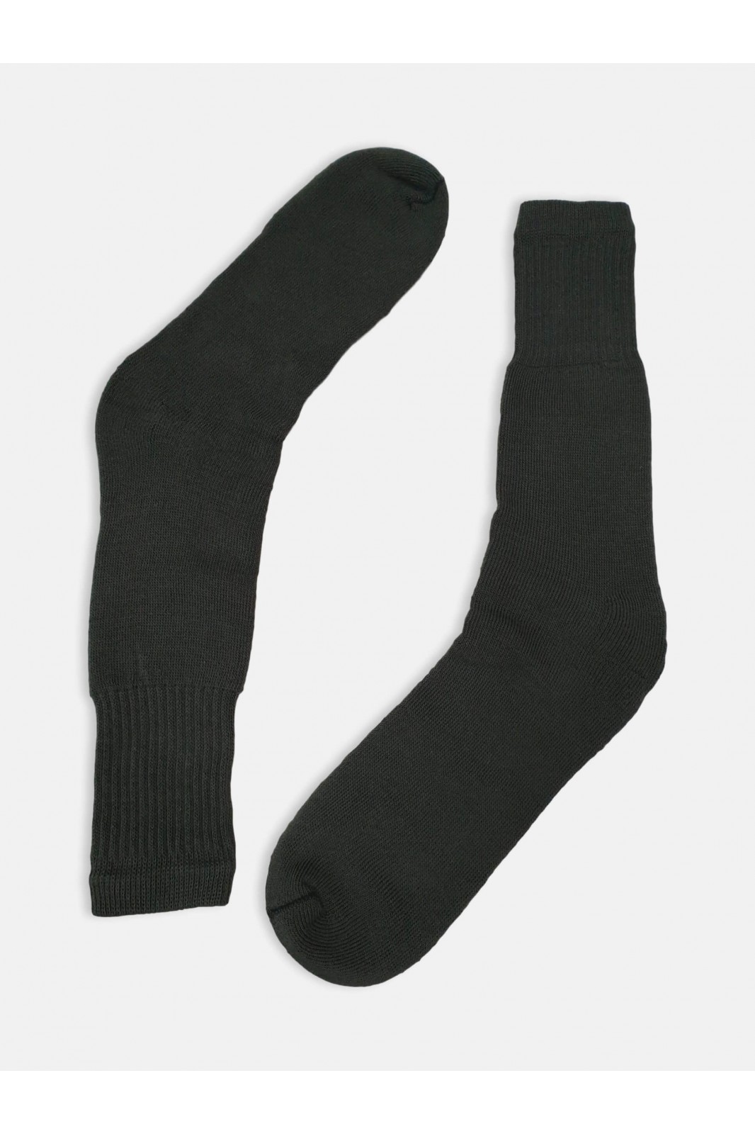 Mens Army Socks - Cotton towel fabric (2 Pairs)