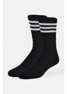 Sport Socks 3 Stripes Black n White