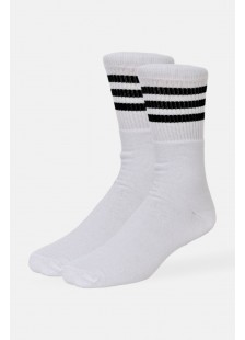 Sport Socks 3 Stripes Black n White