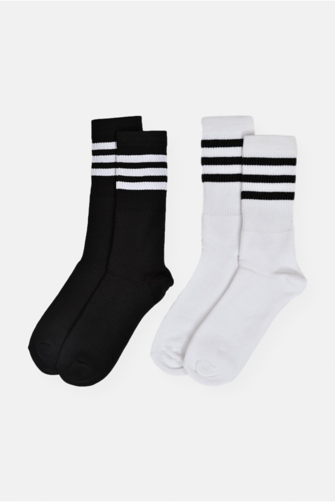 Sport Socks 3 Stripes Black n White