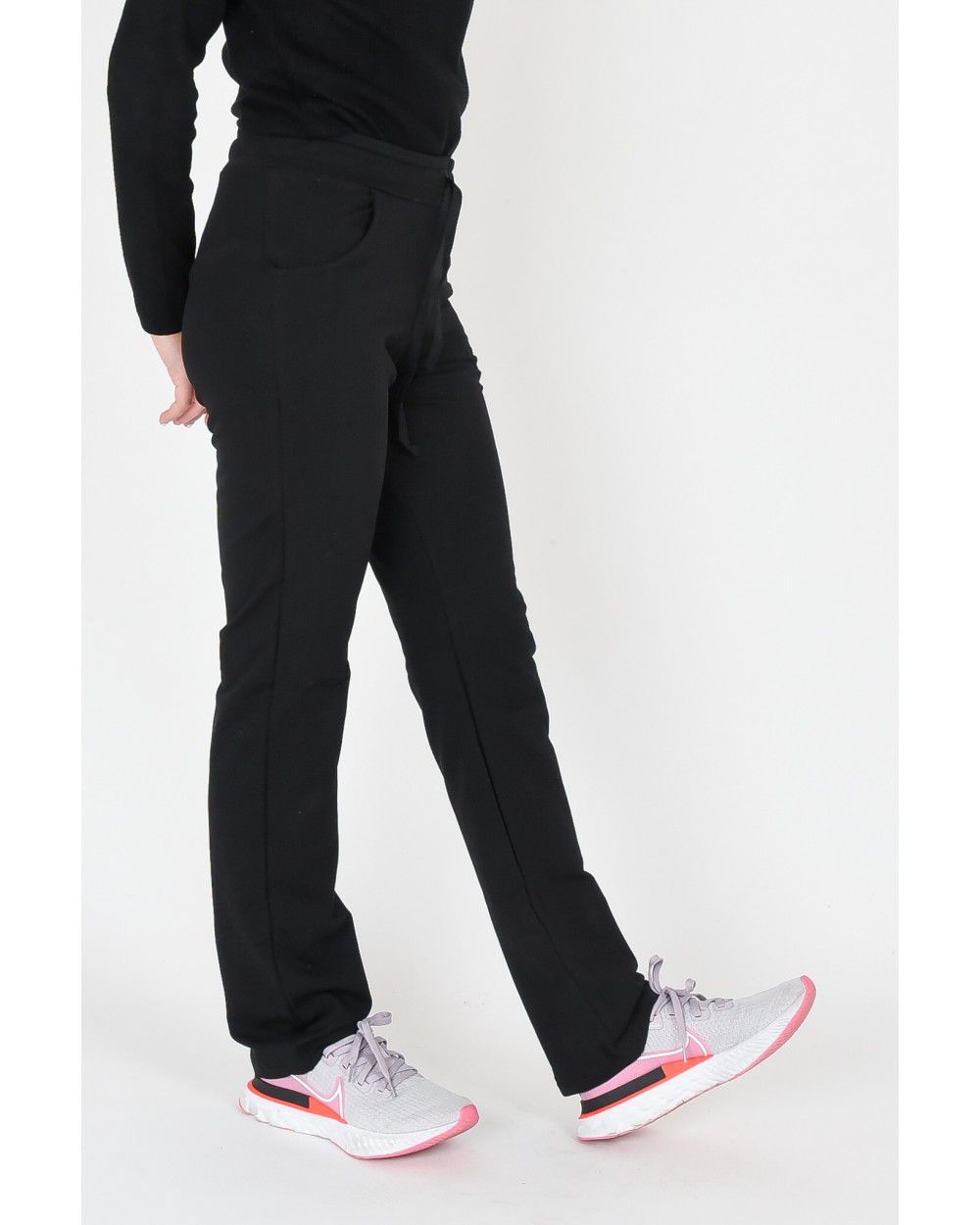Spring pants ANS straight Black