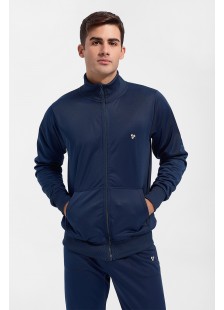 Mens Glossy Jacket ANS NAVY Color