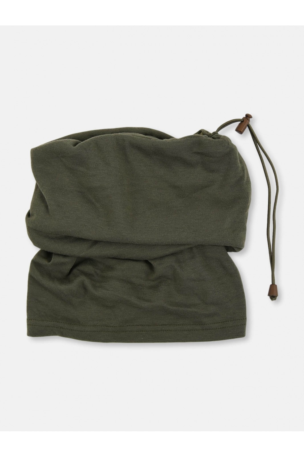 Army Race Isothermal Neck Warmer Khaki with hood