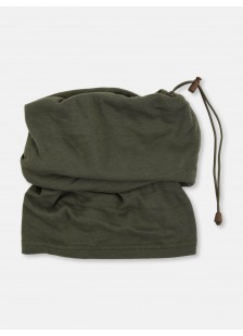 Army Race Isothermal Neck Warmer Khaki with hood