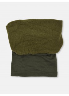 Army Race Isothermal Neck Warmer Khaki with hood