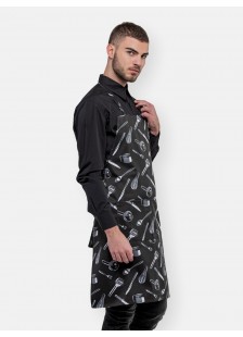 Neck apron MEZZO with print