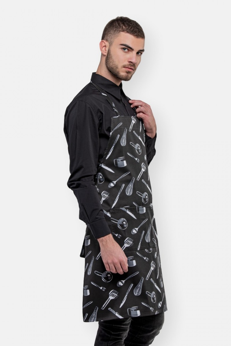 Neck apron MEZZO with print