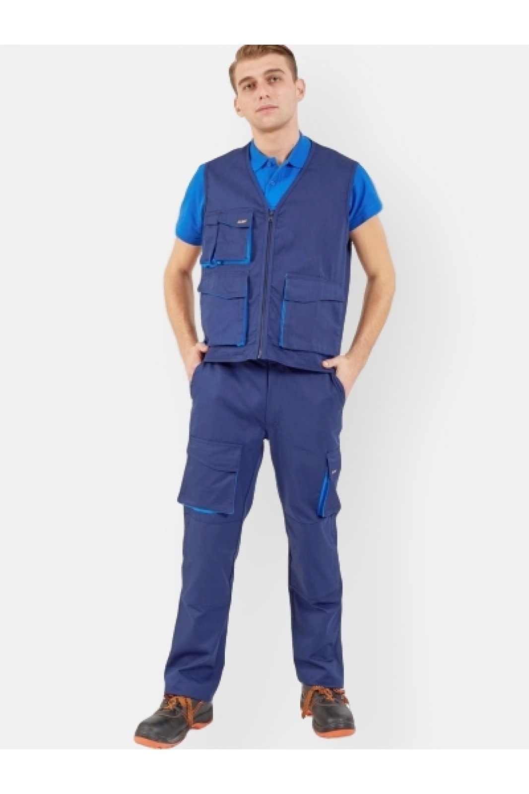 SLEEVELESS WORK VEST AXON TOP