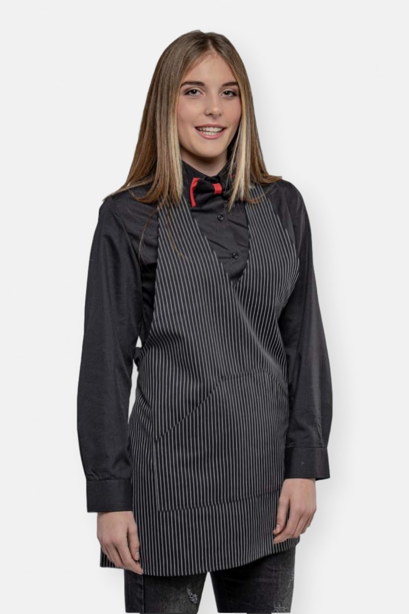 Striped apron LADY by AXON