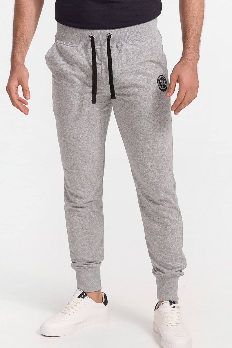 Mens spring sweatpants BODY MOVE 1227 GREY