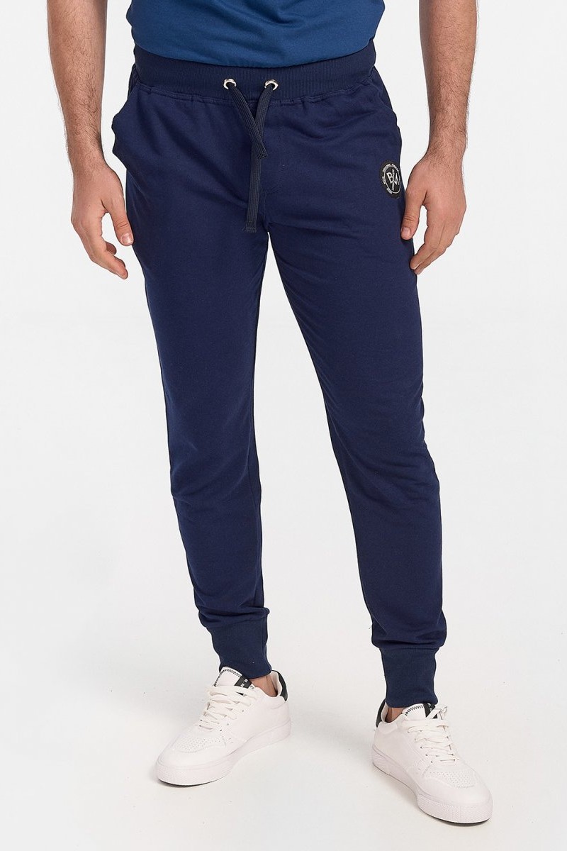 Mens spring sweatpants BODY MOVE 1227 NAVY