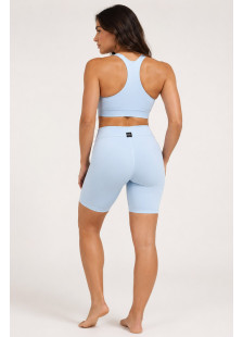 BODY MOVE cycling leggings 1341-GALAZIO, light blue