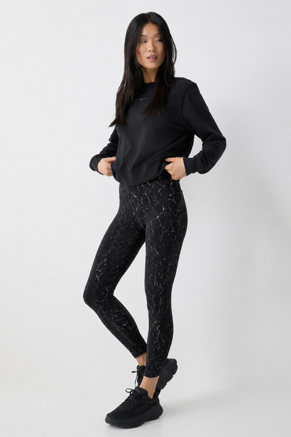 Body Move Dry Fit Marble-Sportleggings 1477