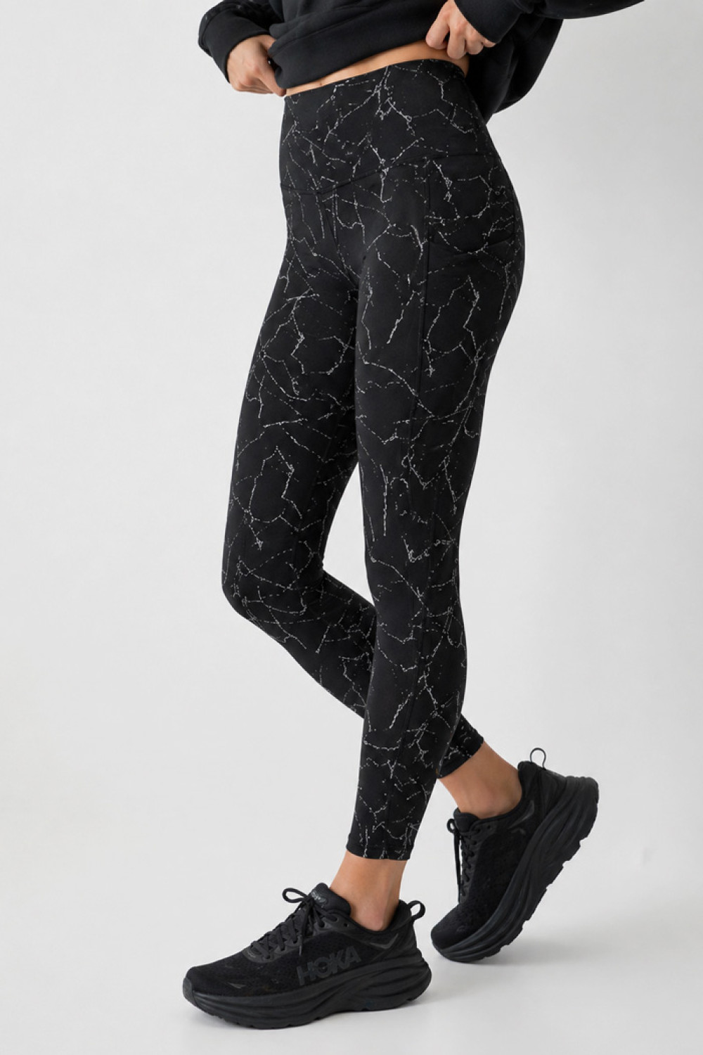 Body Move Dry Fit Marble-Sportleggings 1477