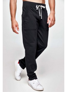 Autumn sweatpants BODY MOVE 1262 BLACK