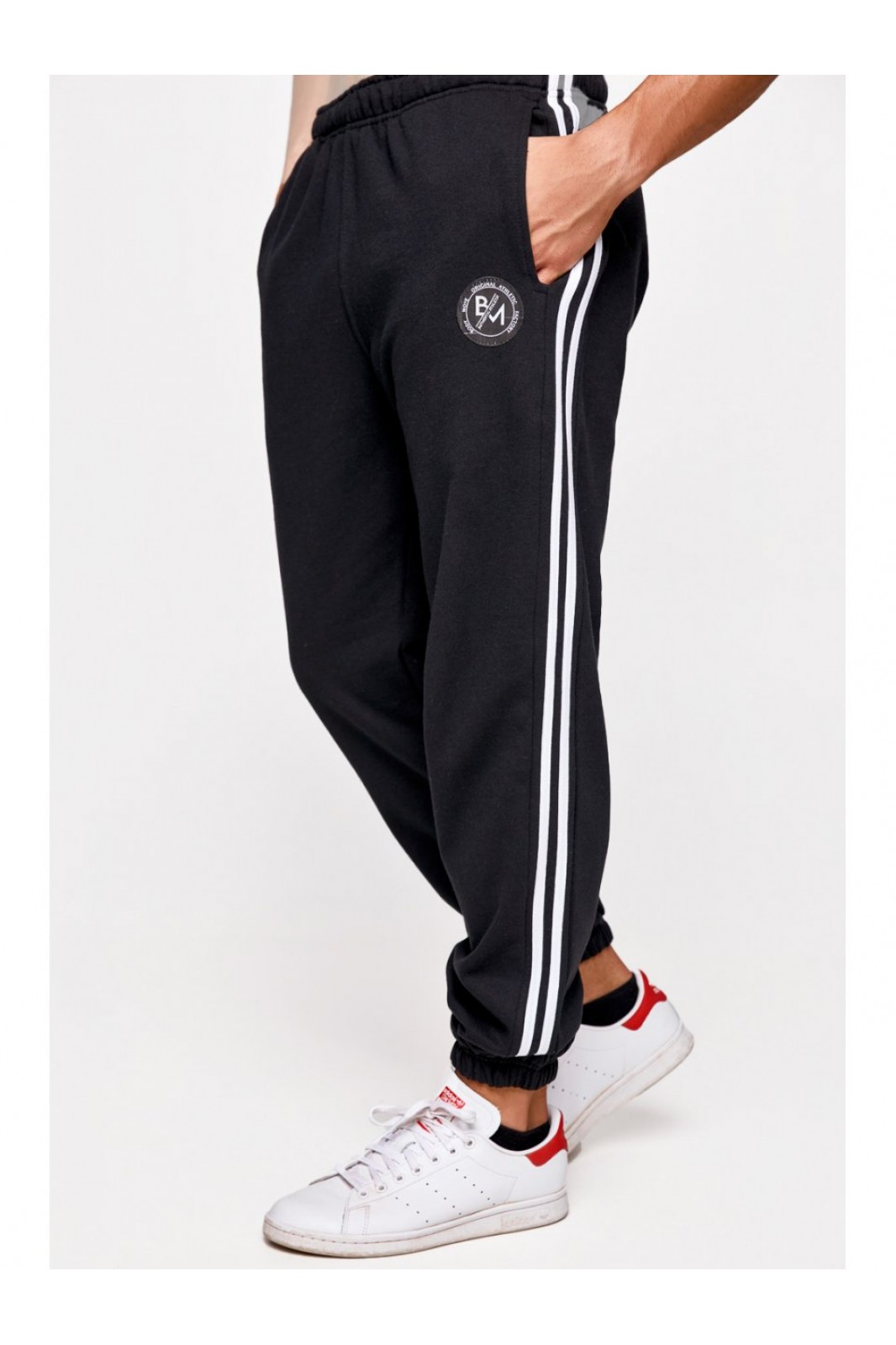 Sweatpants BODY MOVE 1256 BLACK