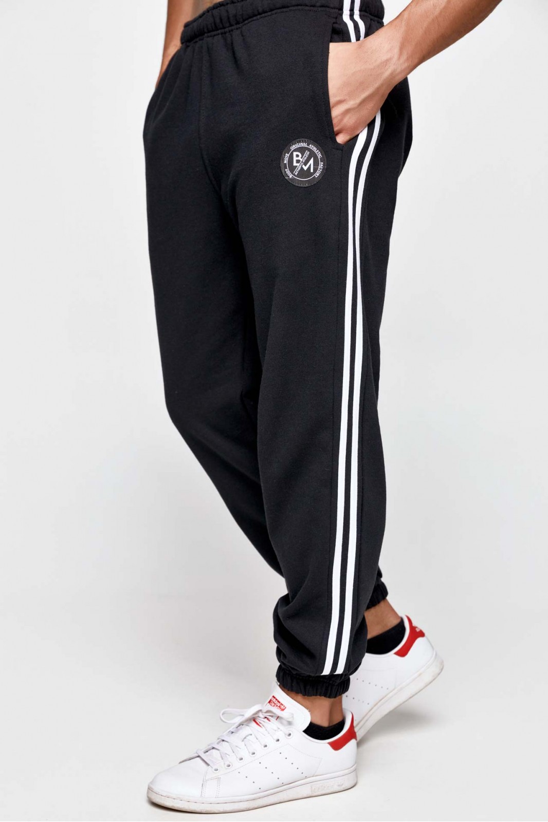 Sweatpants BODY MOVE 1256 BLACK