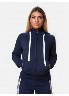 Sports jacket with stripes BODY MOVE 1171 NAVY