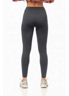 BODY MOVE high-waisted Dry-Fit leggings in charcoal